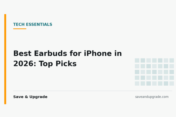 Best Earbuds for iPhone in 2026: Top Picks