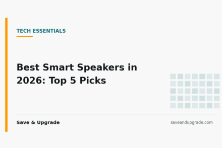Best Smart Speakers in 2026: Top 5 Picks